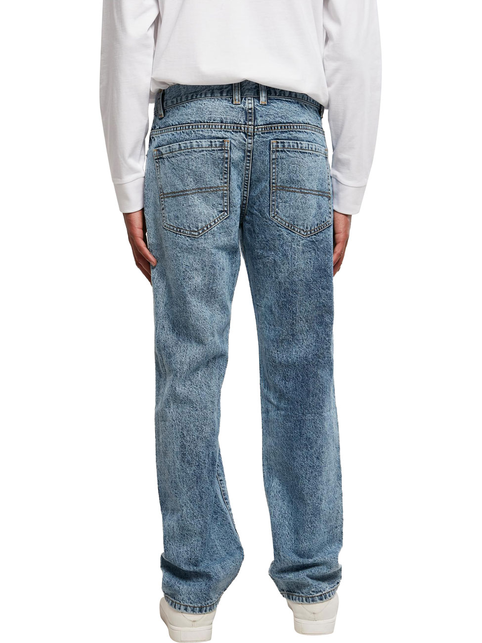 Urban Classics Herren Jeans ORGANIC STRAIGHT LEG DENIM - Regular Fit - Blau günstig online kaufen