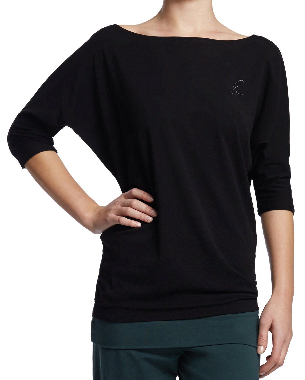 ESPARTO Yogashirt Halbarmshirt Sadaa in Bio-Baumwolle günstig online kaufen