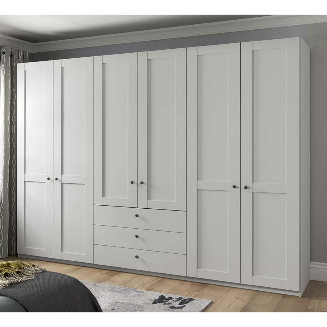 XL Kleiderschrank 300 cm im Landhausstil Made in Germany günstig online kaufen