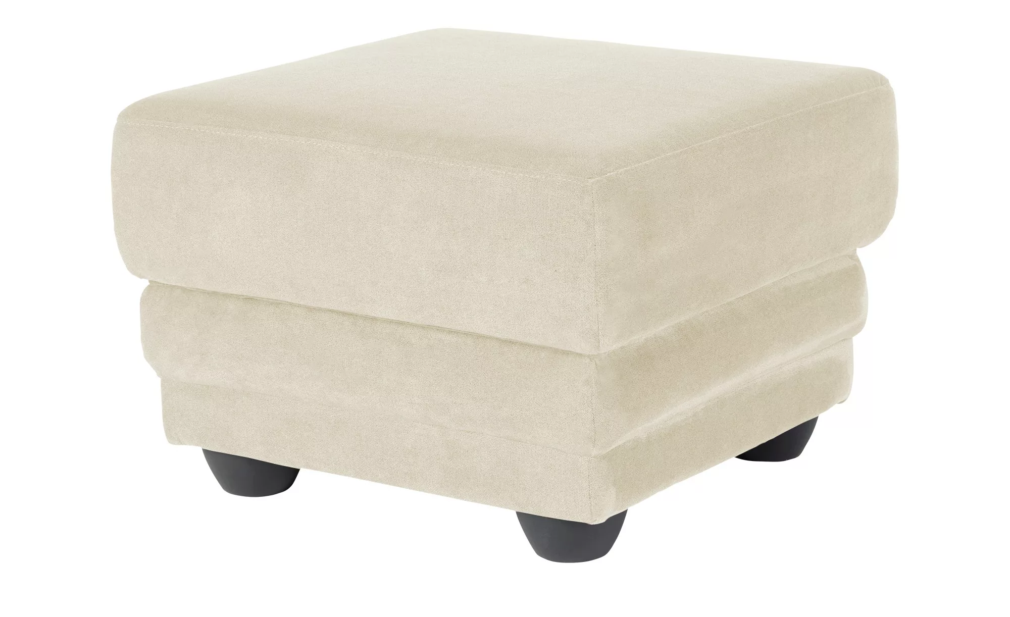 uno Hocker  Nebolo ¦ beige ¦ Maße (cm): B: 65 H: 46 T: 65 Polstermöbel > Ho günstig online kaufen