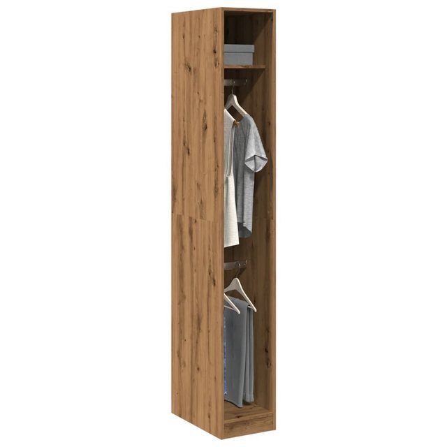 vidaXL Kleiderschrank Kleiderschrank Artisan-Eiche 30x50x200 cm Spanplatte günstig online kaufen