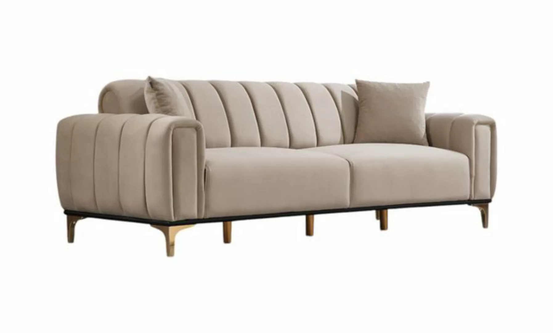 BENEDO MÖBEL Polstergarnitur BARCELONA Sofa – Handgefertigt aus Massivholz günstig online kaufen