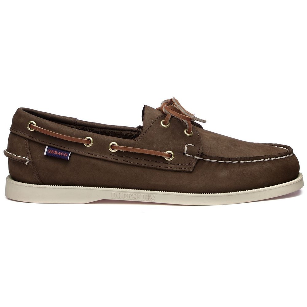 Sebago Docksides Nbk Bootsschuhe EU 48 Brown Dark günstig online kaufen