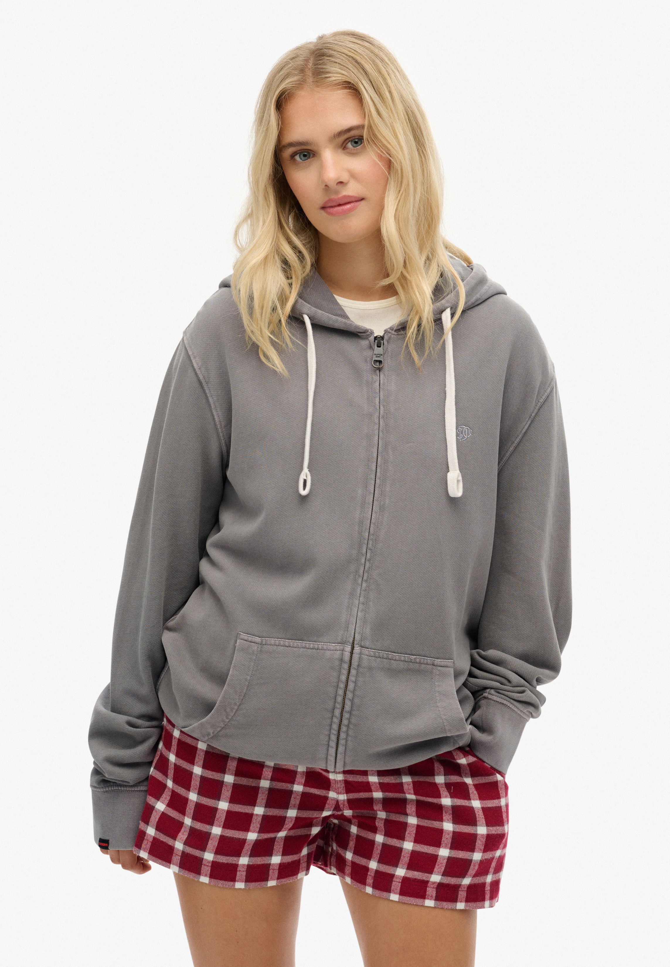 Superdry Kapuzensweatjacke "CLASSIC ESSENTIAL ZIPHOOD" günstig online kaufen