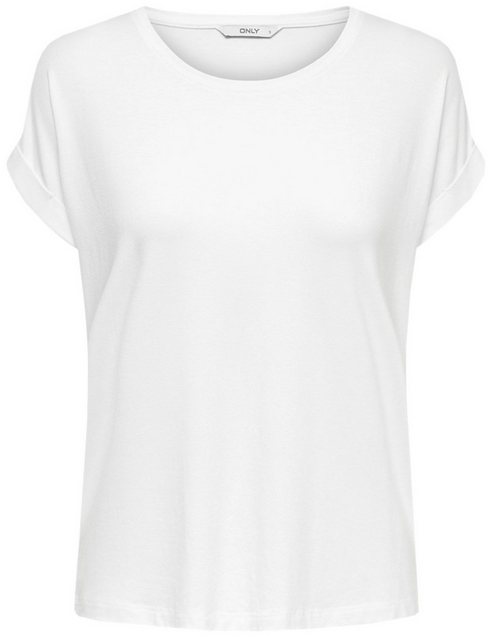 ONLY T-Shirt Stilvolles Basic Shirt mit Rundhalsausschnitt (2er-Pack) unifa günstig online kaufen