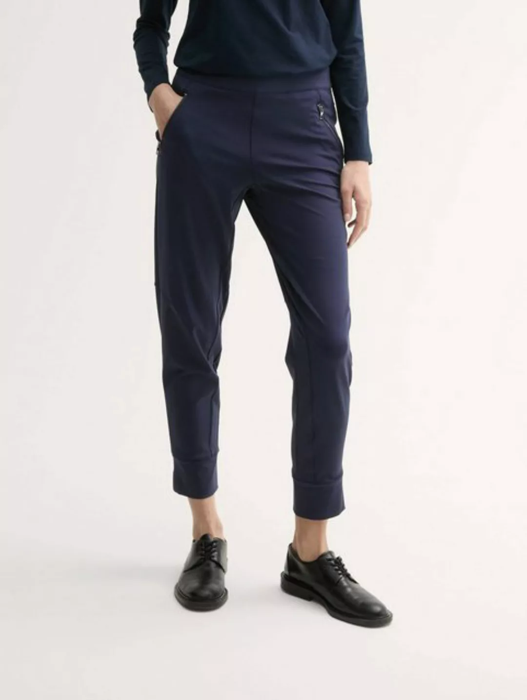 TOM TAILOR 7/8-Hose Lockere Cropped Hose mit Reißverschlusstaschen günstig online kaufen