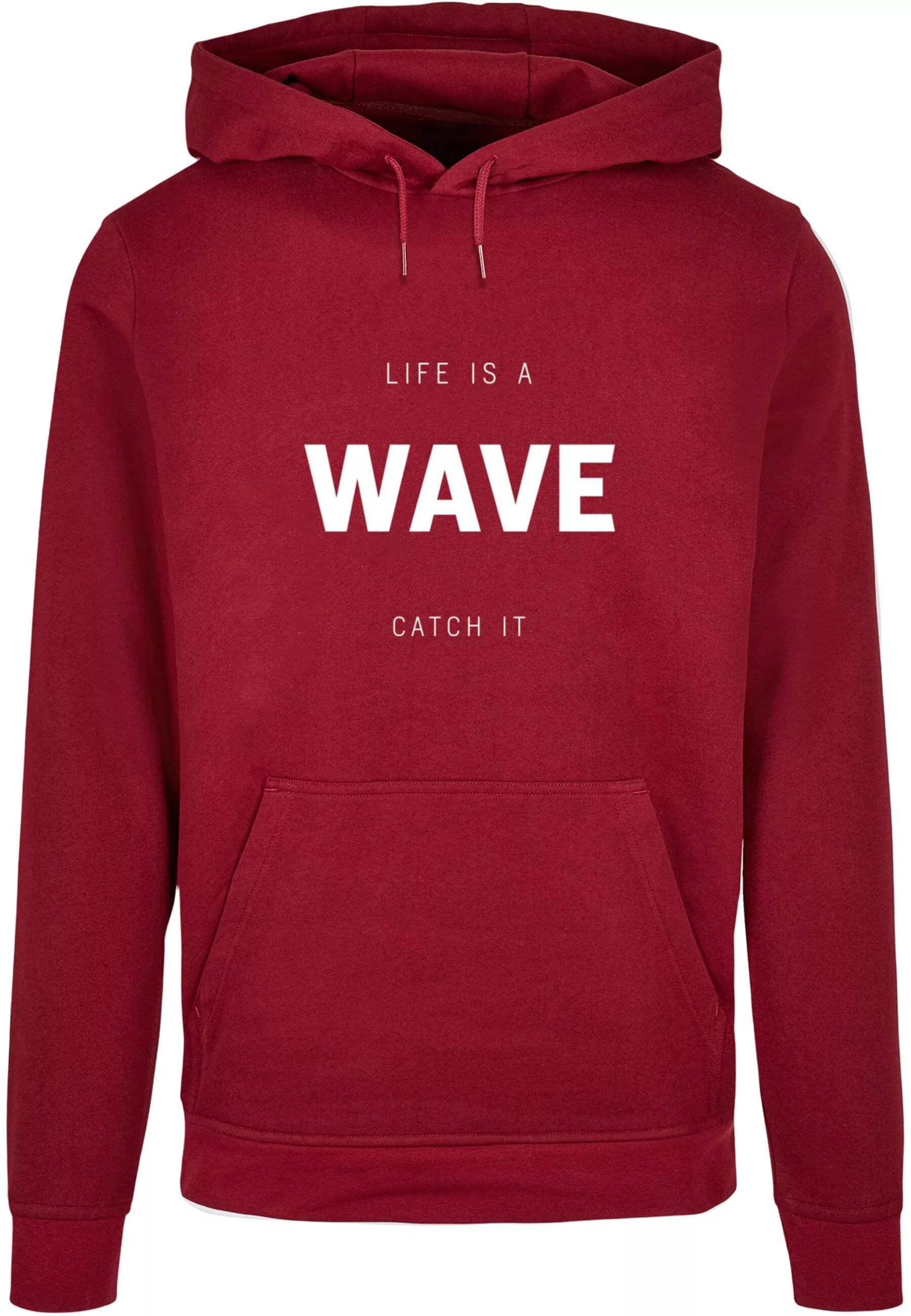 Merchcode Kapuzensweatshirt "Merchcode Herren Summer - Life is a wave Basic günstig online kaufen