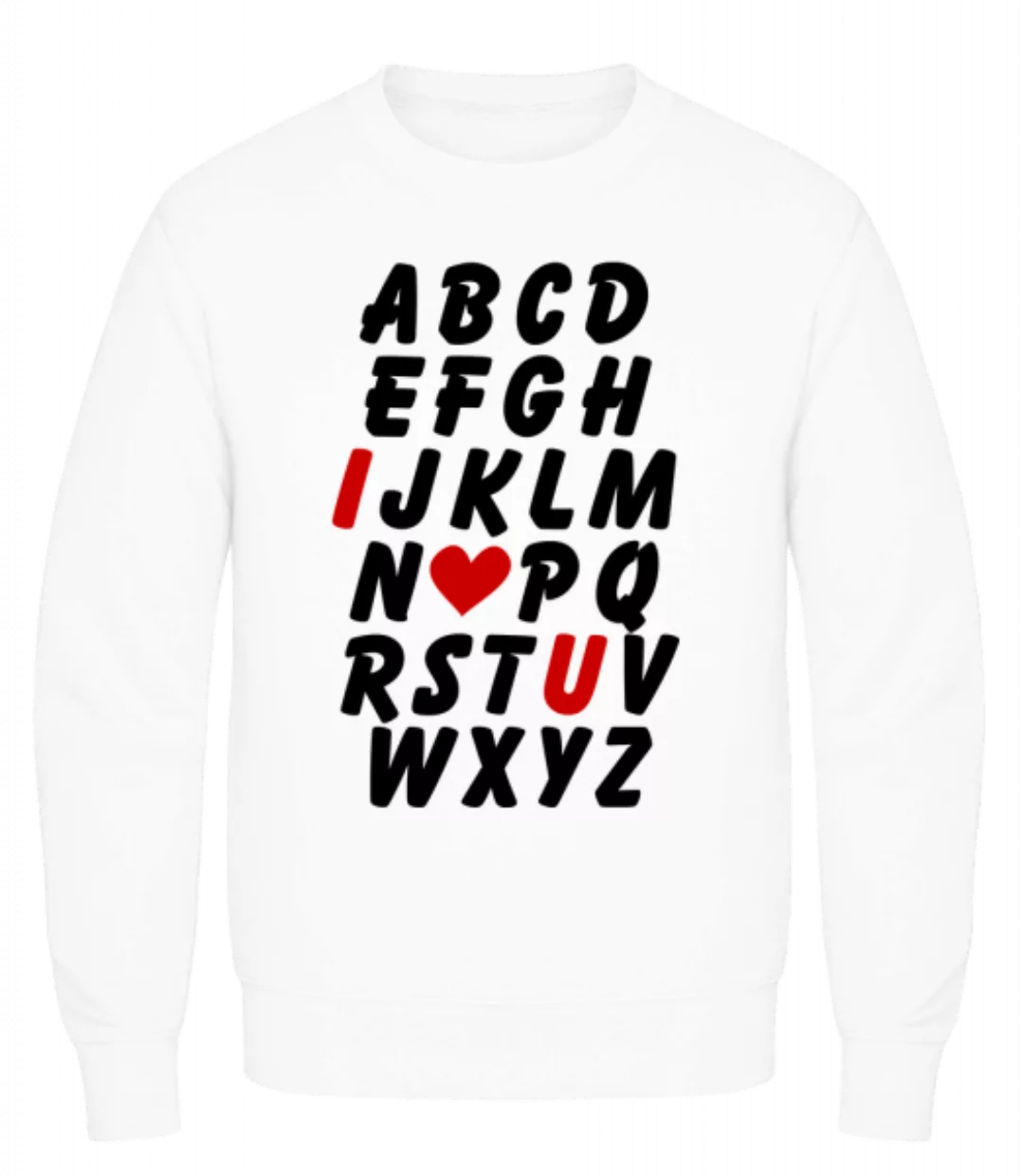Love Alphabet · Männer Pullover günstig online kaufen