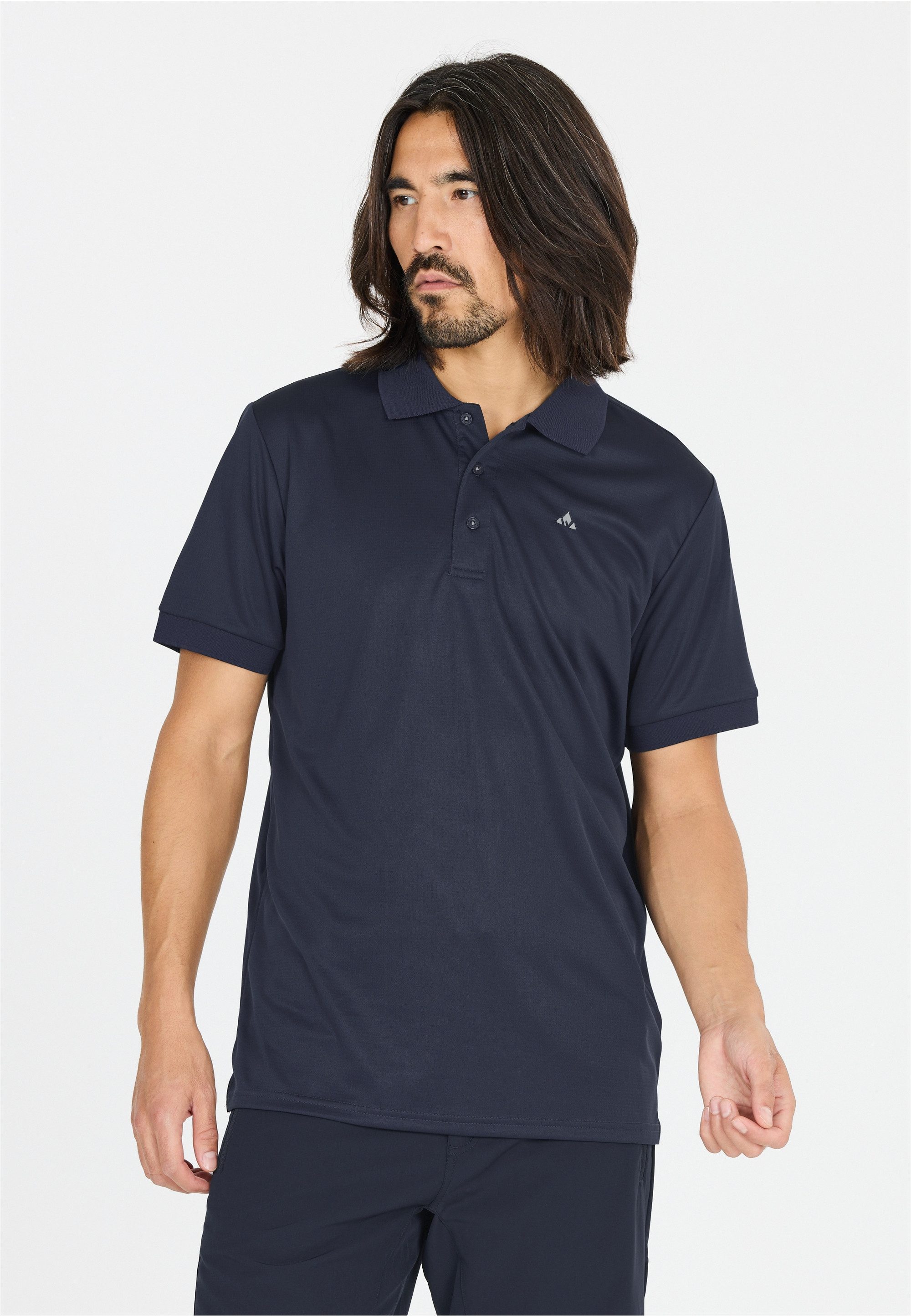 WHISTLER Langarm-Poloshirt "Felox", aus schnell-trocknendem Material günstig online kaufen