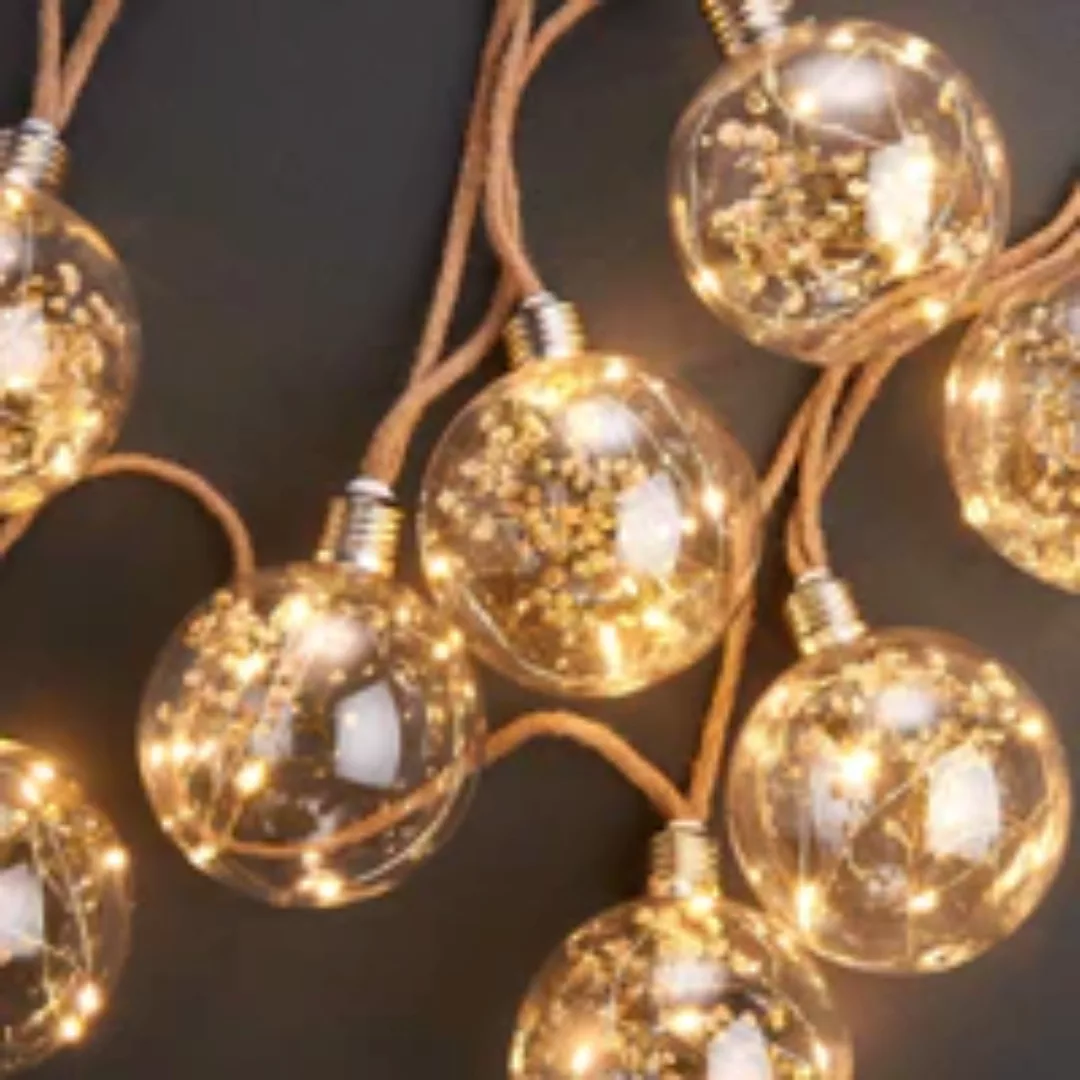 BULB LIGHTS LED Lichterkette Trockenblume günstig online kaufen