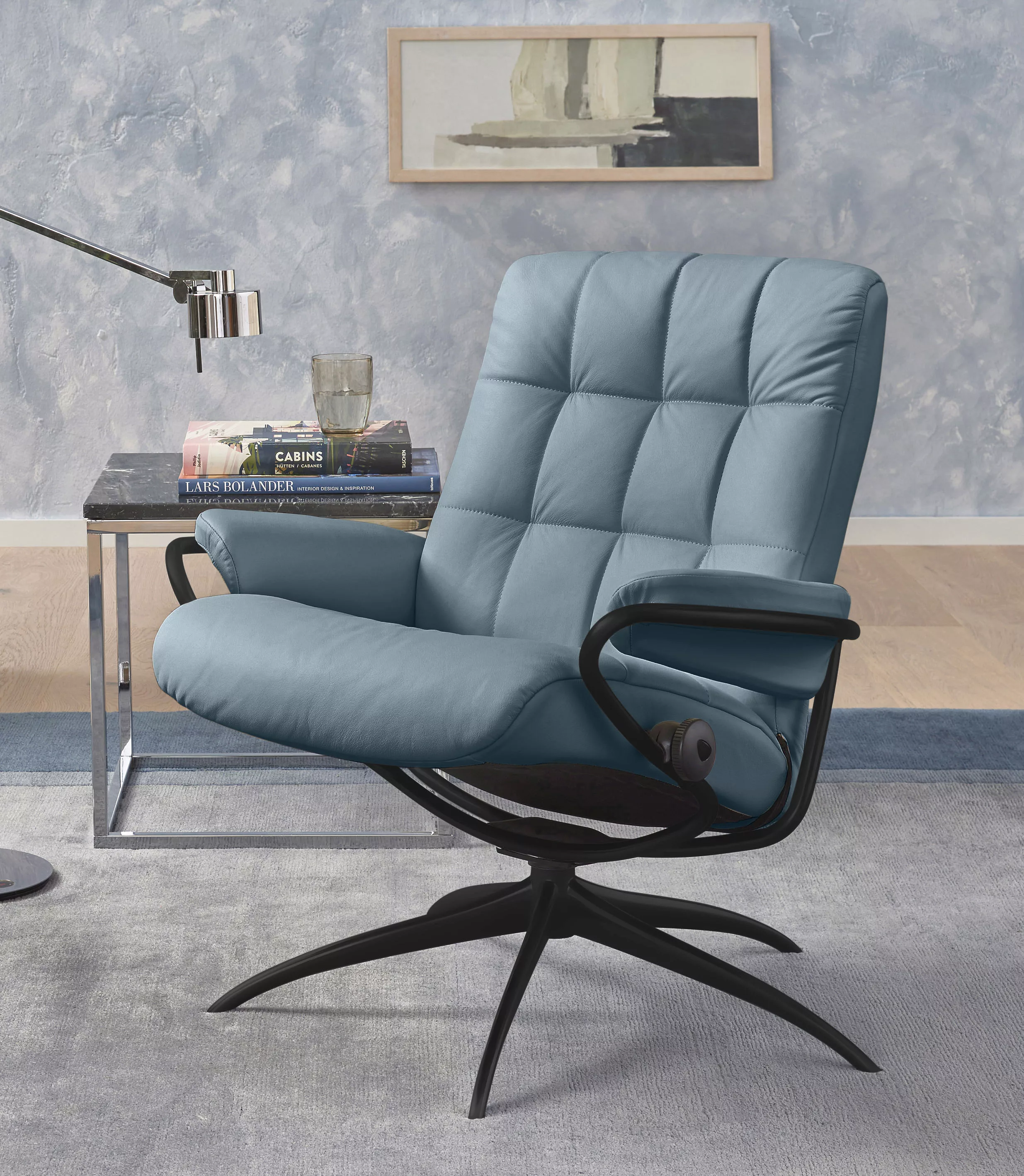 Stressless Relaxsessel "London", Low Back, mit Star Base, Gestell Schwarz günstig online kaufen