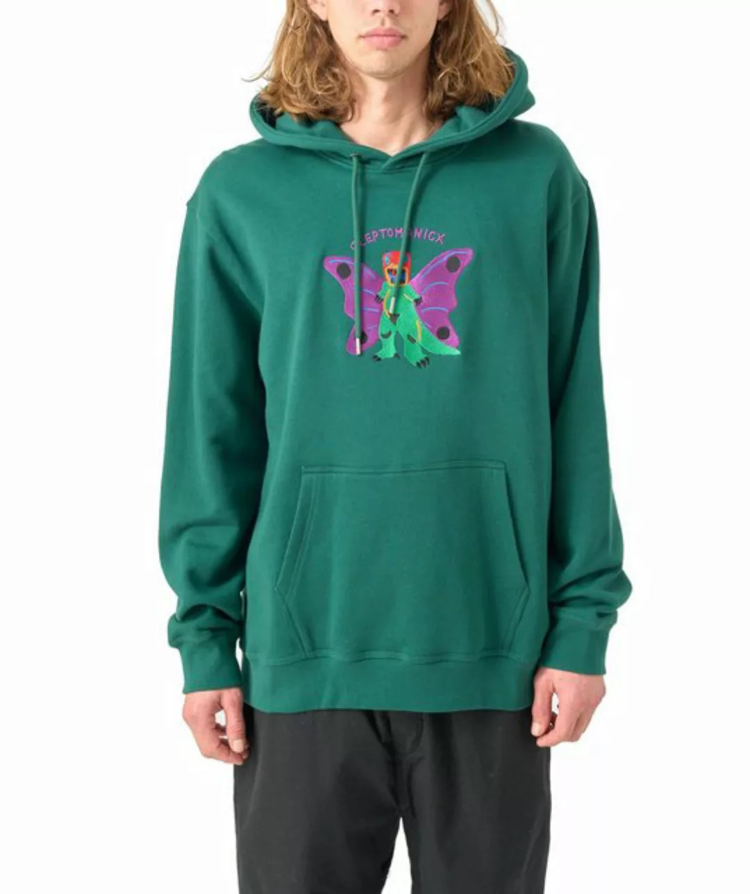 Cleptomanicx Kapuzensweatshirt "Boxy Hooded Butterdragon", im lockeren Schn günstig online kaufen