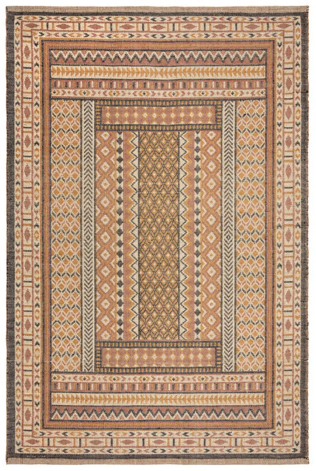 FLAIR RUGS Teppich »Rami Jute«, rechteckig, 2 mm Höhe günstig online kaufen