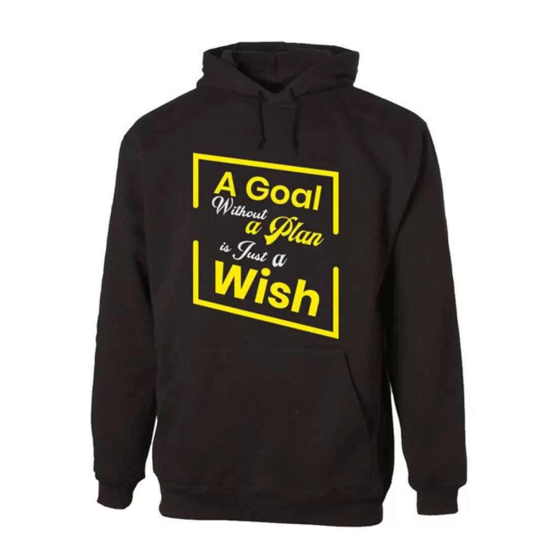 G-graphics Hoodie A goal without a plan is a wish Unisex mit trendigem Fron günstig online kaufen