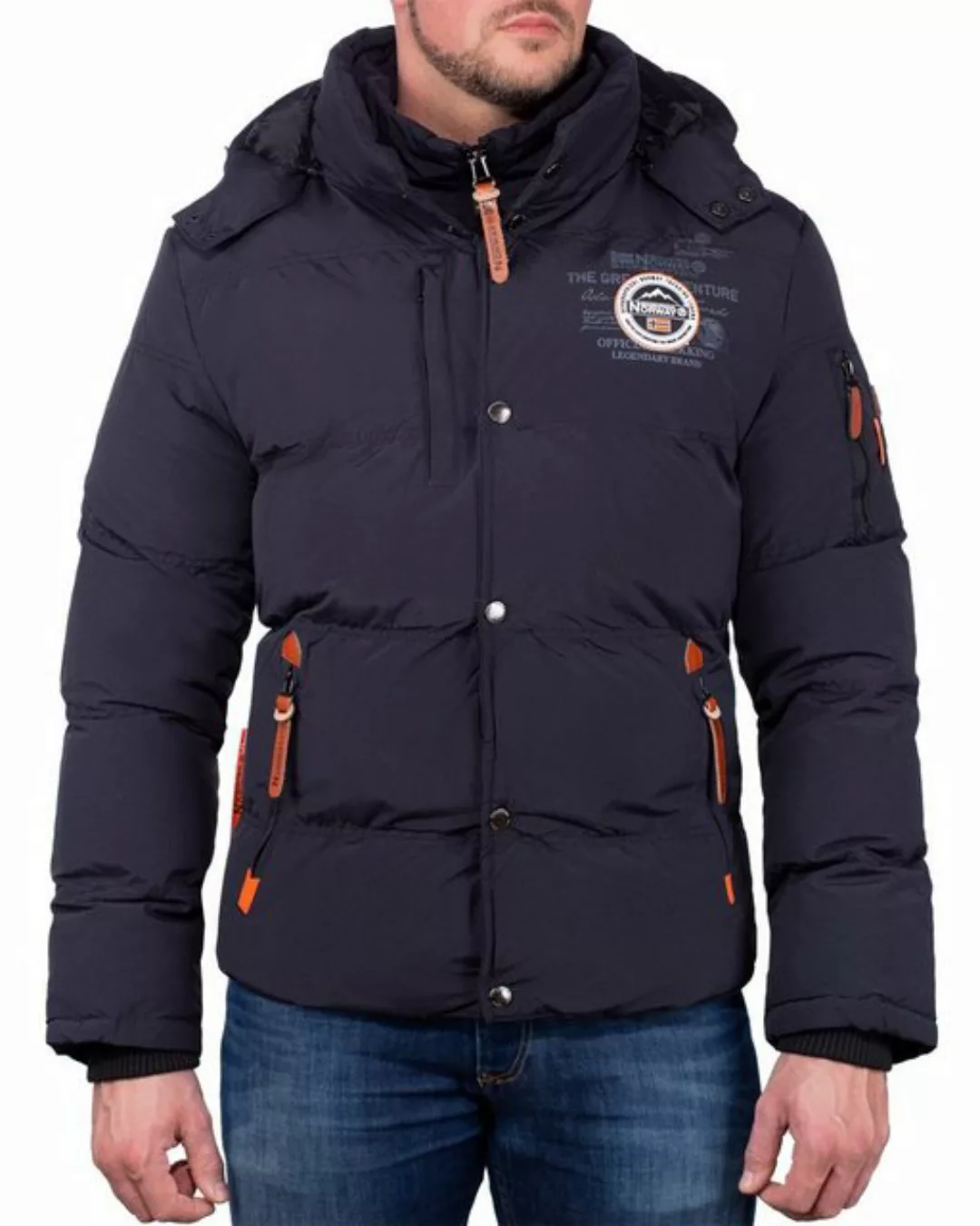 Geographical Norway Winterjacke Herren Outdoor Jacke baverveine (1-St) mit günstig online kaufen
