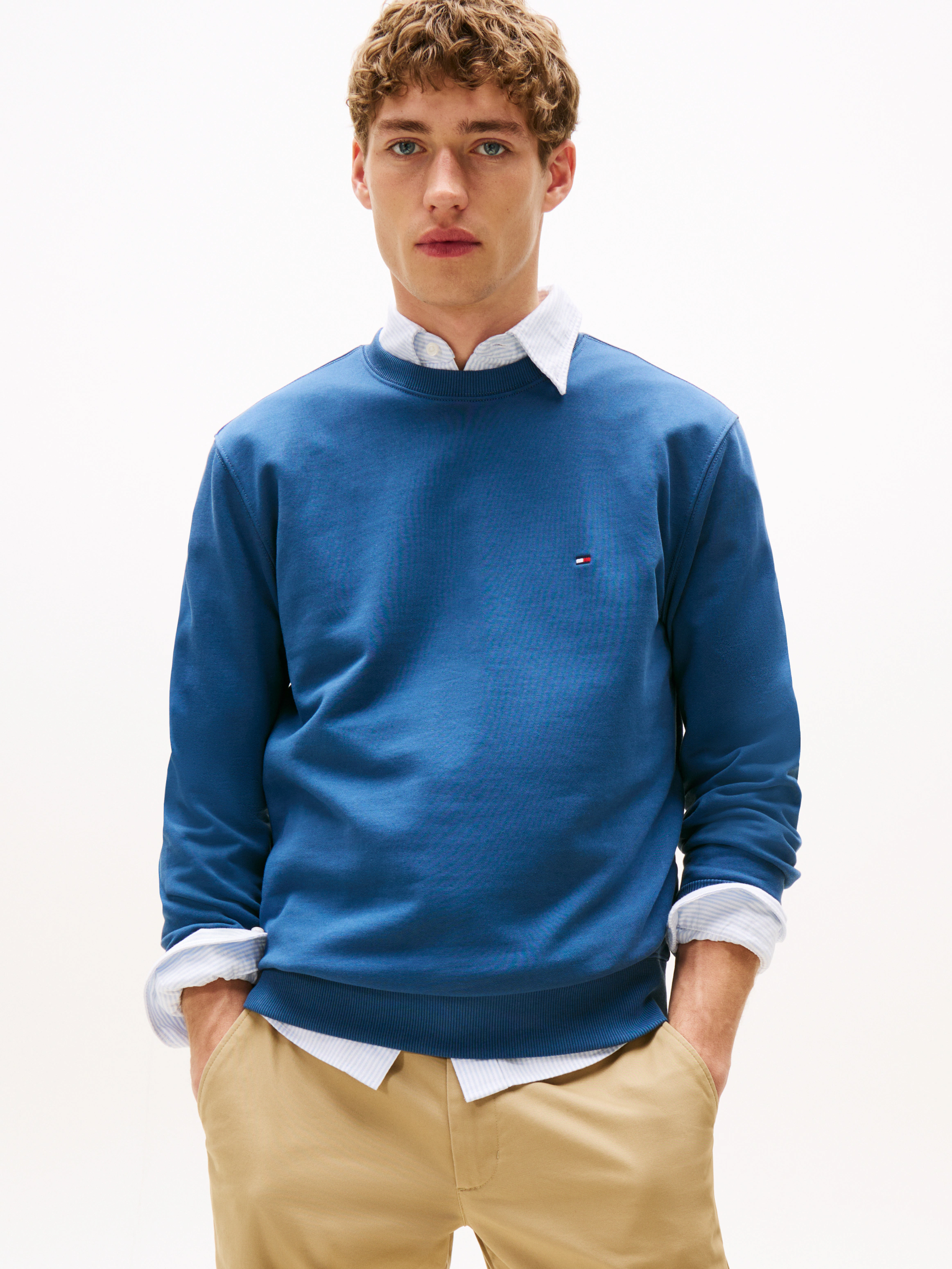 Tommy Hilfiger Sweatshirt "ESSENTIAL TERRY CREWNECK" günstig online kaufen
