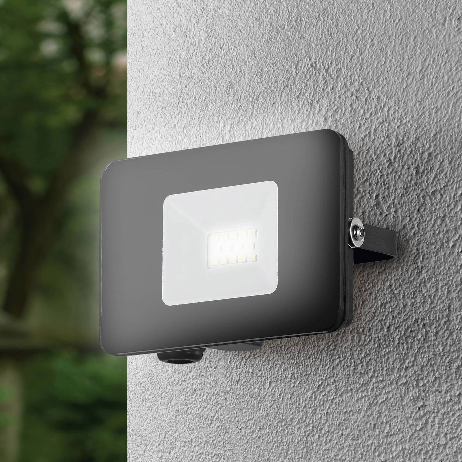 LED-Außenstrahler Faedo 3 in Schwarz, 30W günstig online kaufen
