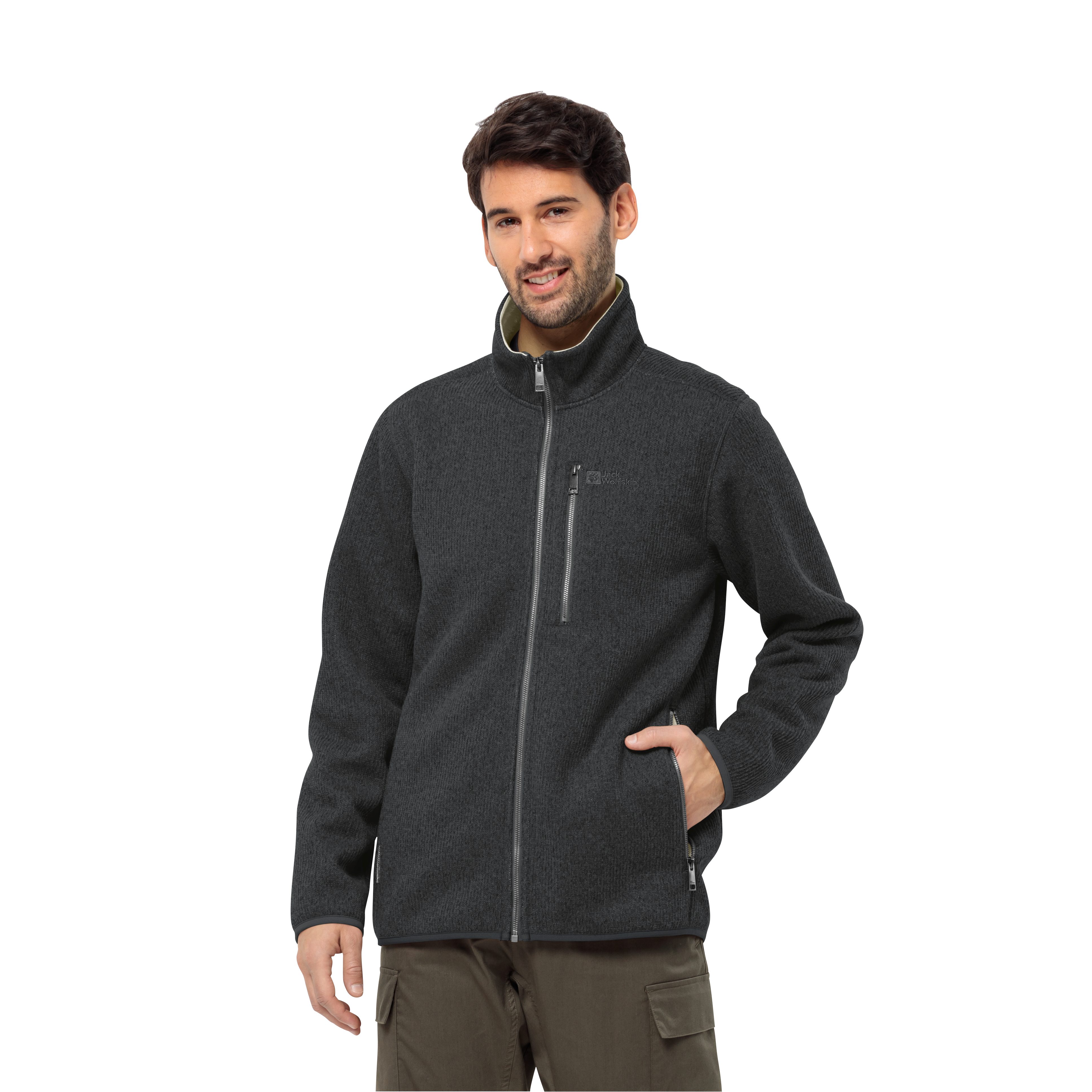 Jack Wolfskin Fleecejacke "ROBSON FJORD JACKET", Wärmend, winddicht, Überga günstig online kaufen