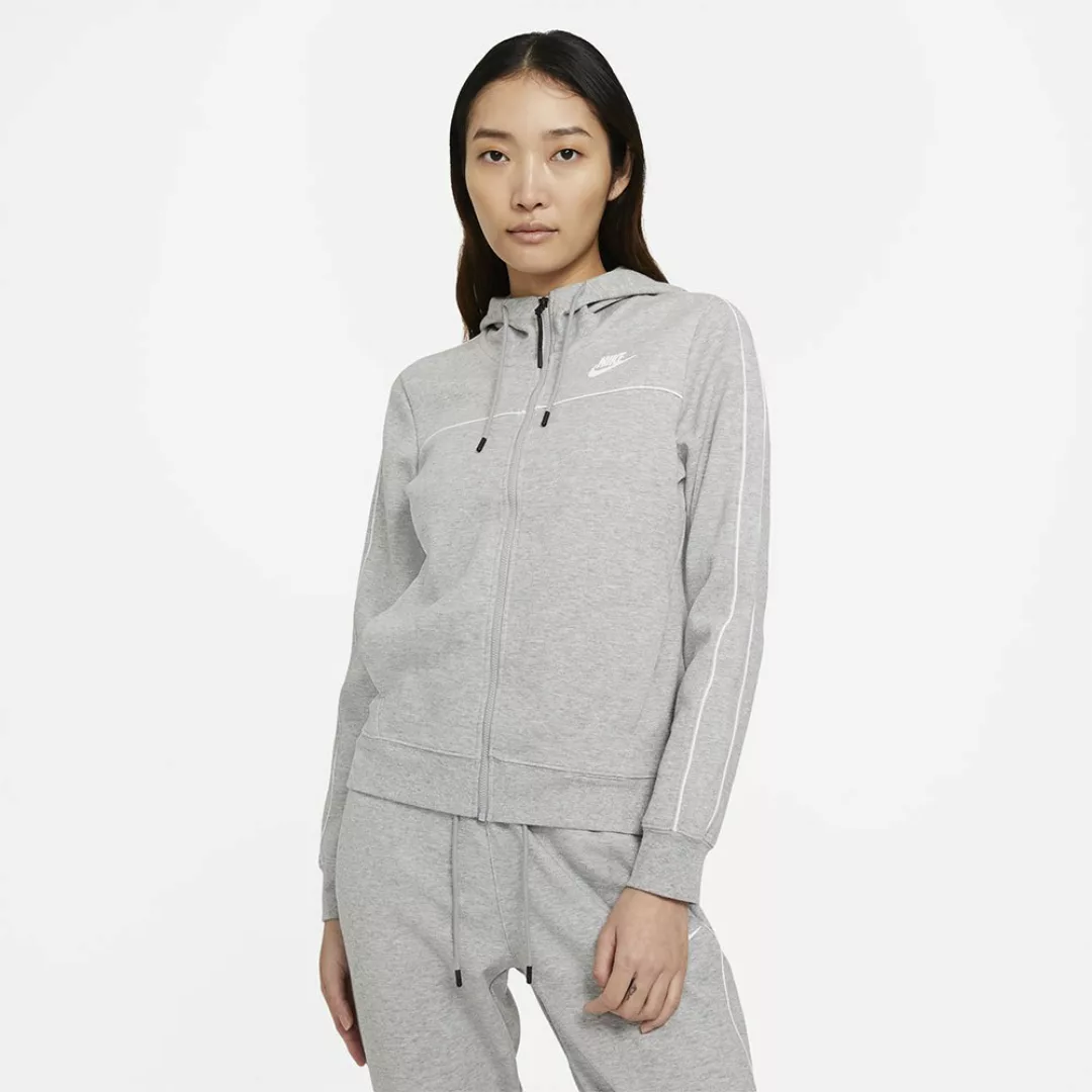 Nike Sportswear Millennium Essential Sweatshirt Mit Reißverschluss L Dark G günstig online kaufen