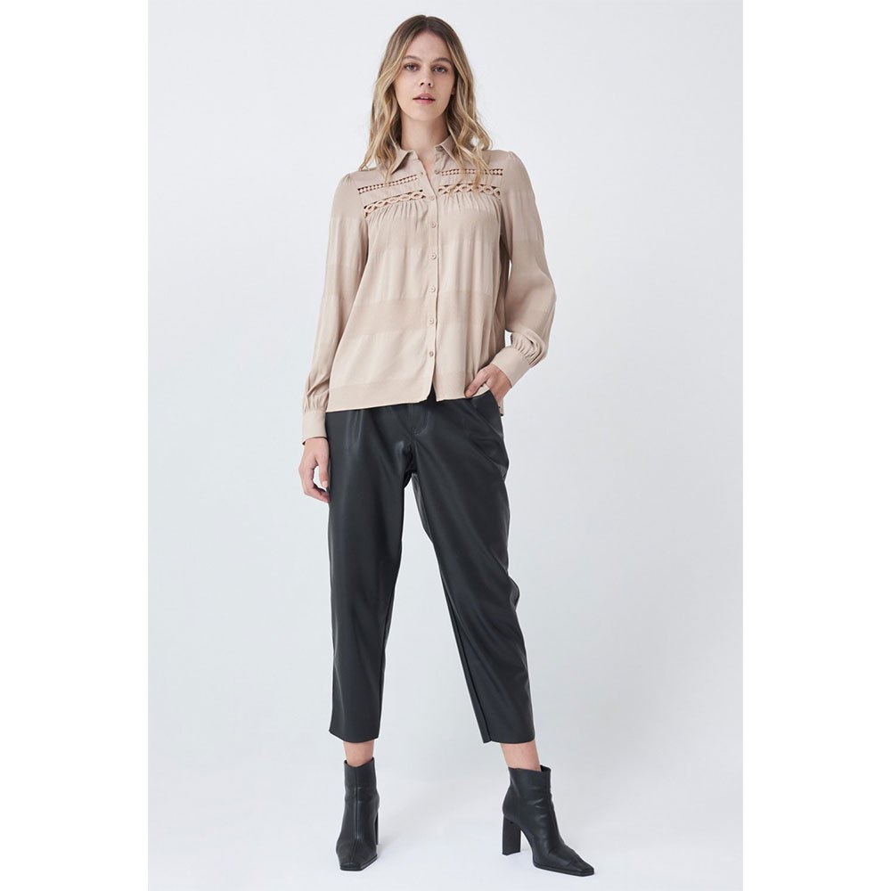 Salsa Jeans 126230-111 / Lyocell Tunic Gathered Details Langarm Bluse S Bei günstig online kaufen