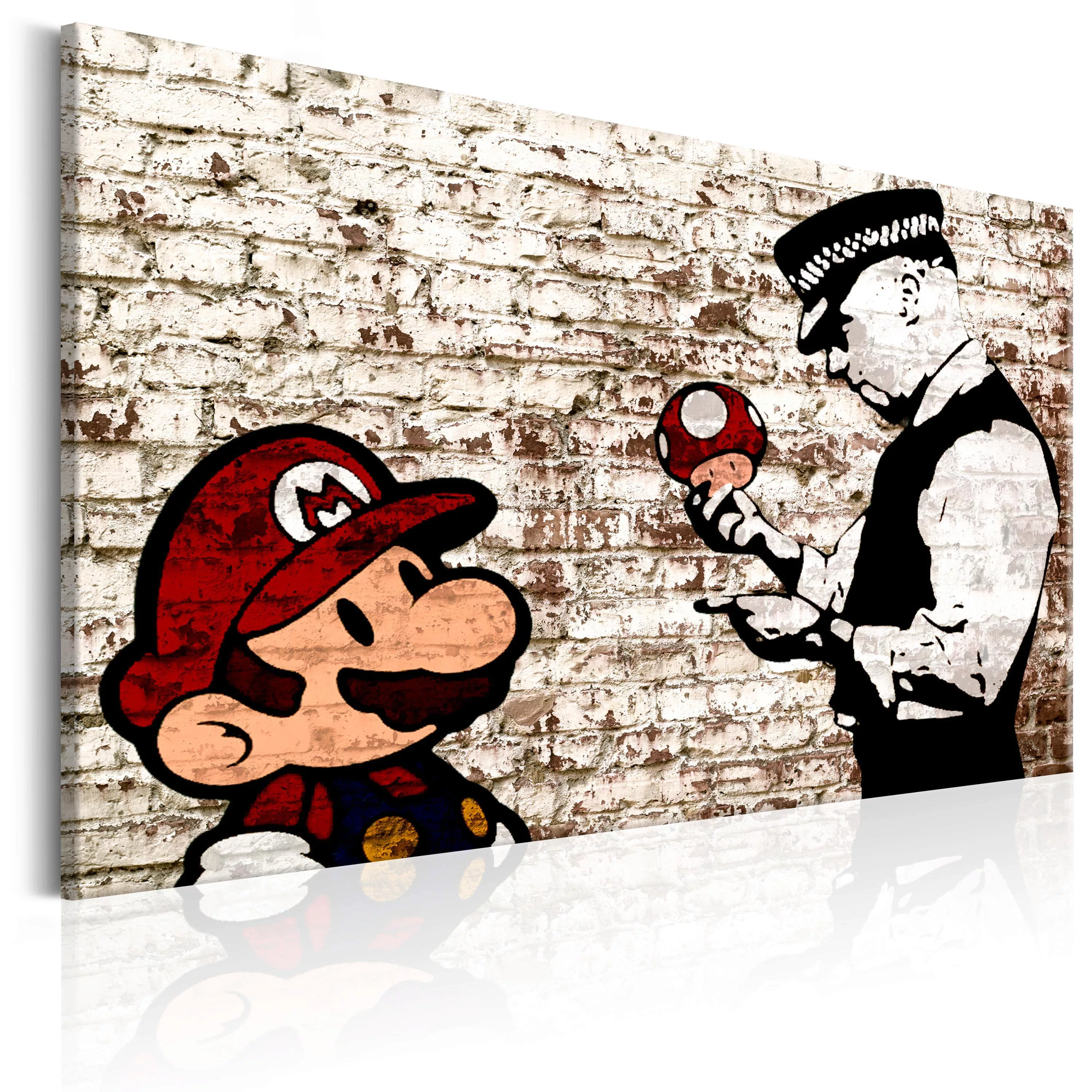 Wandbild - Banksy: Torn Wall günstig online kaufen