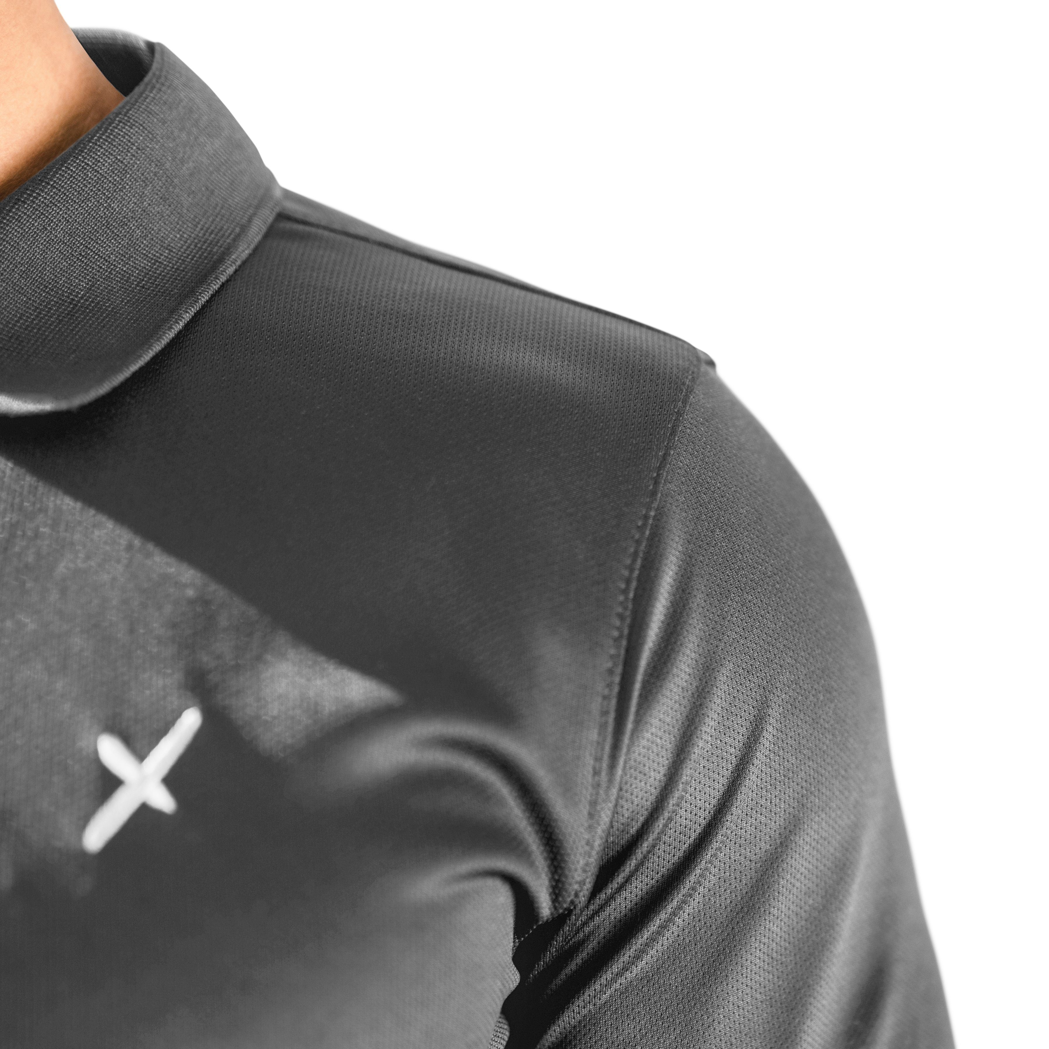 CFLEX Trainingsshirt Herren Sport Fitness Polo-Shirt günstig online kaufen