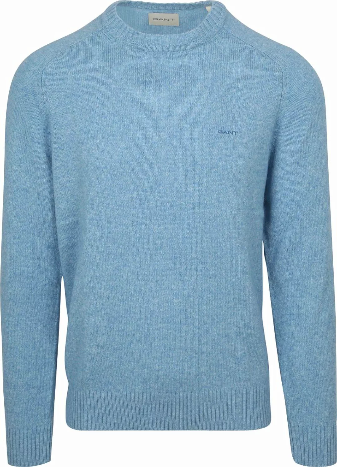 Gant Pullover Wool Blend Hellblau - Größe 3XL günstig online kaufen