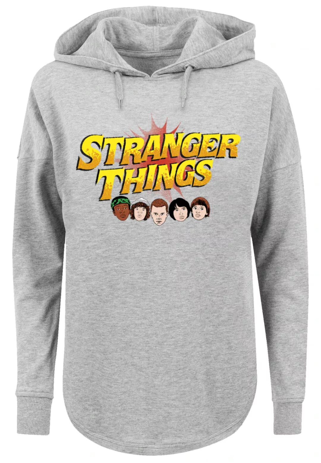 F4NT4STIC Kapuzenpullover "Stranger Things Comic Heads Netflix TV Series", günstig online kaufen