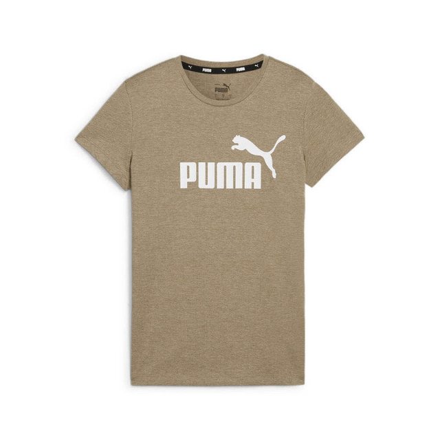 PUMA T-Shirt ESS Logo Heather Tee günstig online kaufen
