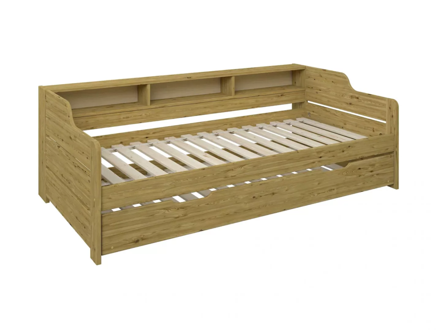 Home affaire Daybett ""REETE1", Stauraum, Funktionsbett, Kinderbett, inklus günstig online kaufen