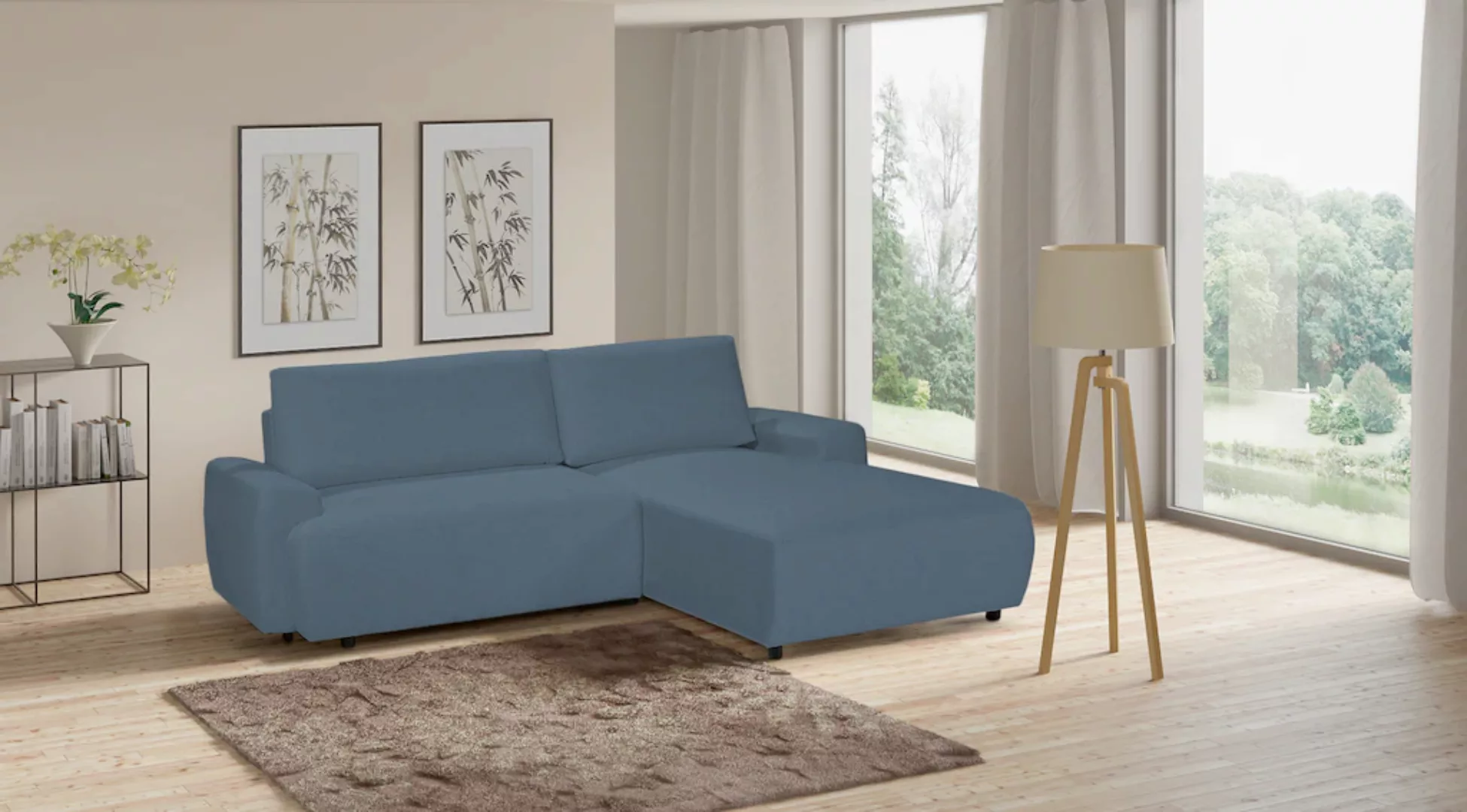 exxpo - sofa fashion Ecksofa "Gato, Designsofa mit hohem Sitzkomfort, L-For günstig online kaufen