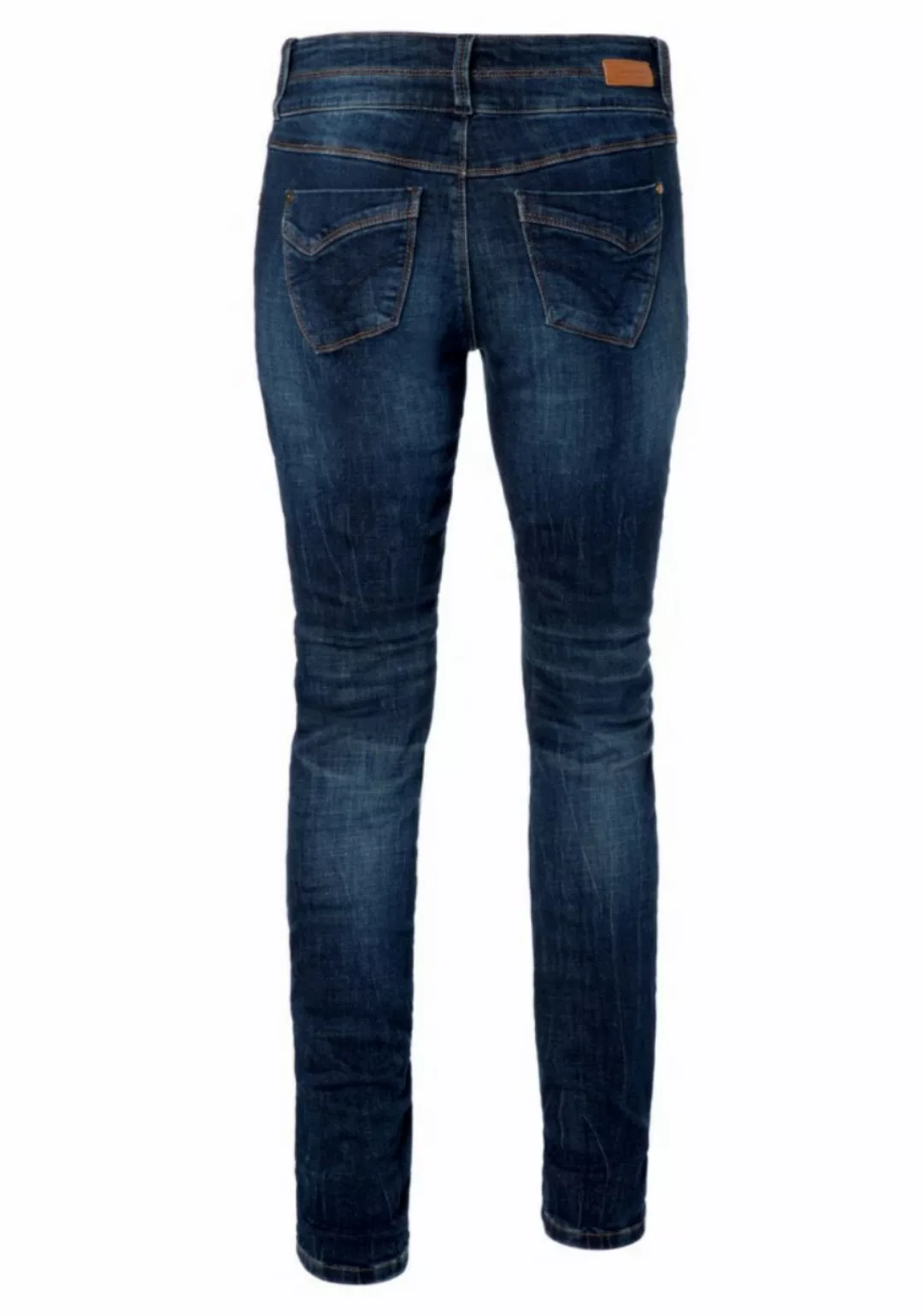 TIMEZONE Damen Jeans EnyaTZ Womenshape - Slim Fit - Blau - Classic Indigo W günstig online kaufen