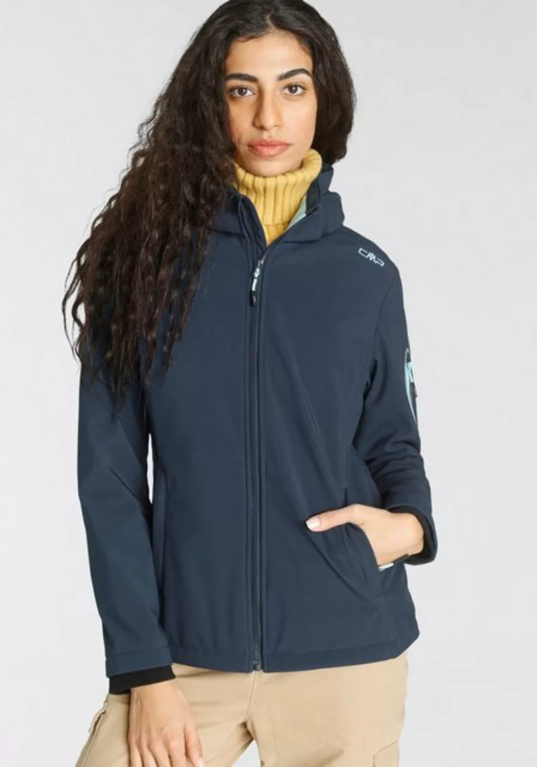 CMP Softshelljacke Winddicht & Wasserabweisend & Atmungsaktiv günstig online kaufen