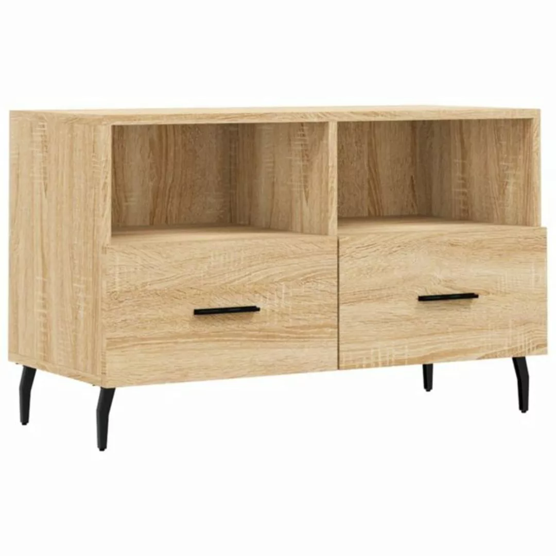 vidaXL TV-Schrank TV-Schrank Sonoma-Eiche 80x36x50 cm Spanplatte günstig online kaufen