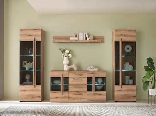 INOSIGN Wohnwand »Cantara«, (Set), enthält zwei Vitrinen, ein Sideboard und günstig online kaufen