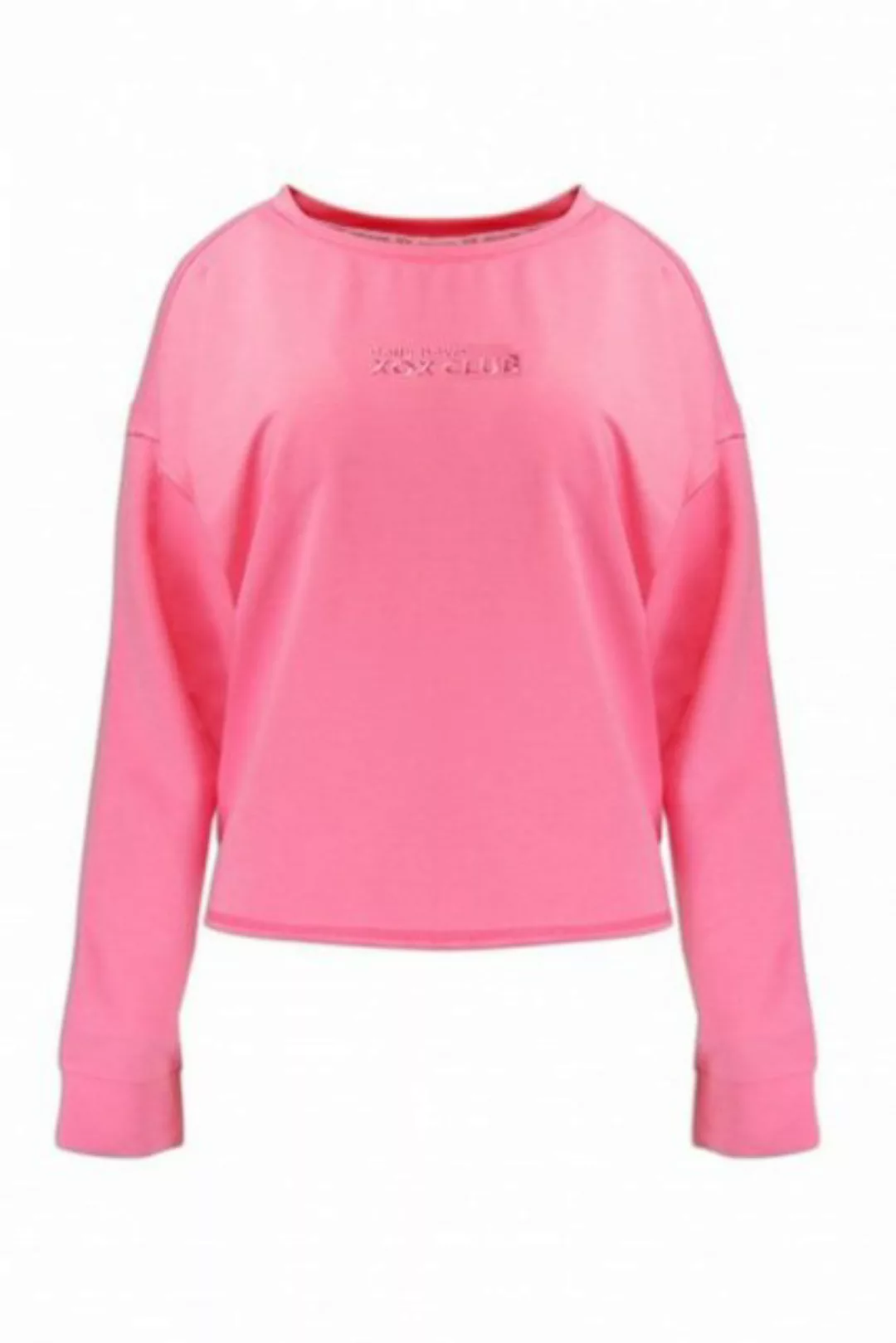 XOX Hoodie XOX Sweatshirt U-Boot Ausschnitt, Longsleeve, pink - Fair Trade, günstig online kaufen