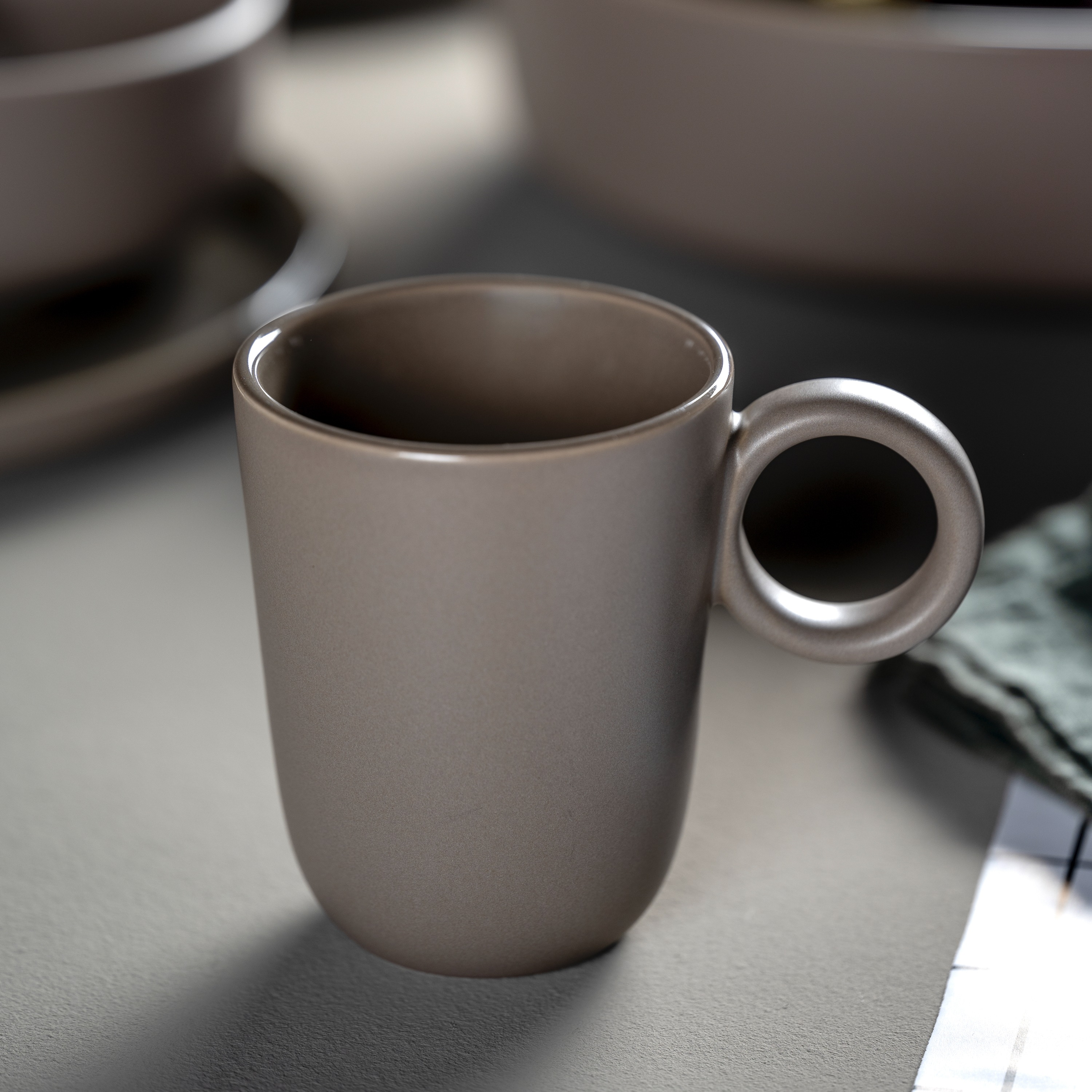 LEONARDO Tasse »Keramiktasse, ROMA, 6er-Set«, (Set, 6 tlg.), spülmaschineng günstig online kaufen