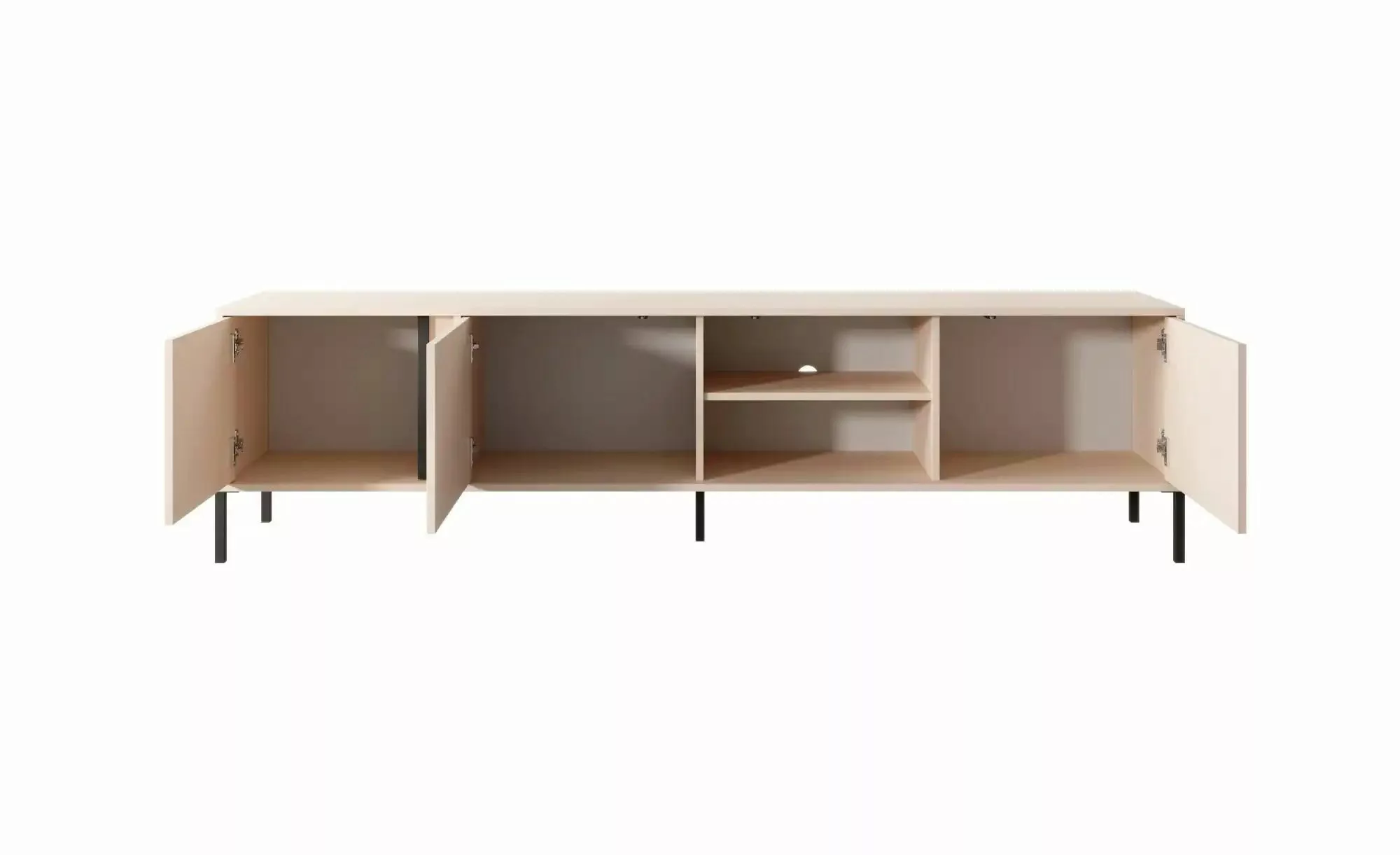 Lowboard  Holen ¦ beige ¦ Maße (cm): B: 203 H: 53 Kommoden & Sideboards > L günstig online kaufen