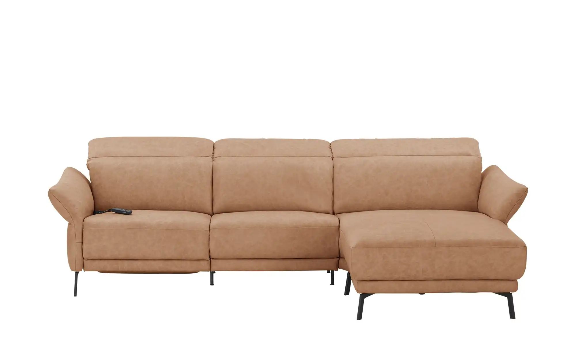 Wohnwert Ecksofa Leder Bellana ¦ braun ¦ Maße (cm): B: 291 H: 101 T: 176 Po günstig online kaufen