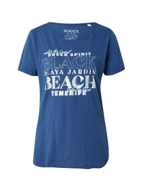 SOCCX T-Shirt (1-tlg) Ziersteine günstig online kaufen