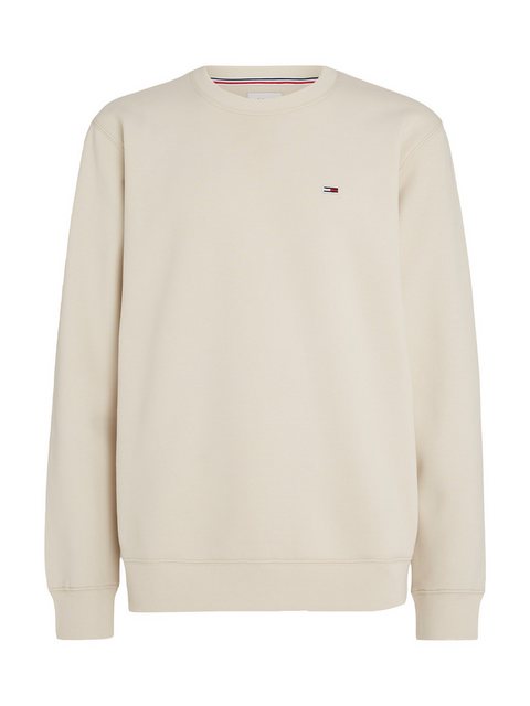 Tommy Jeans Sweatshirt TJM REGULAR FLEECE C NECK mit Markenlogo auf der Bru günstig online kaufen