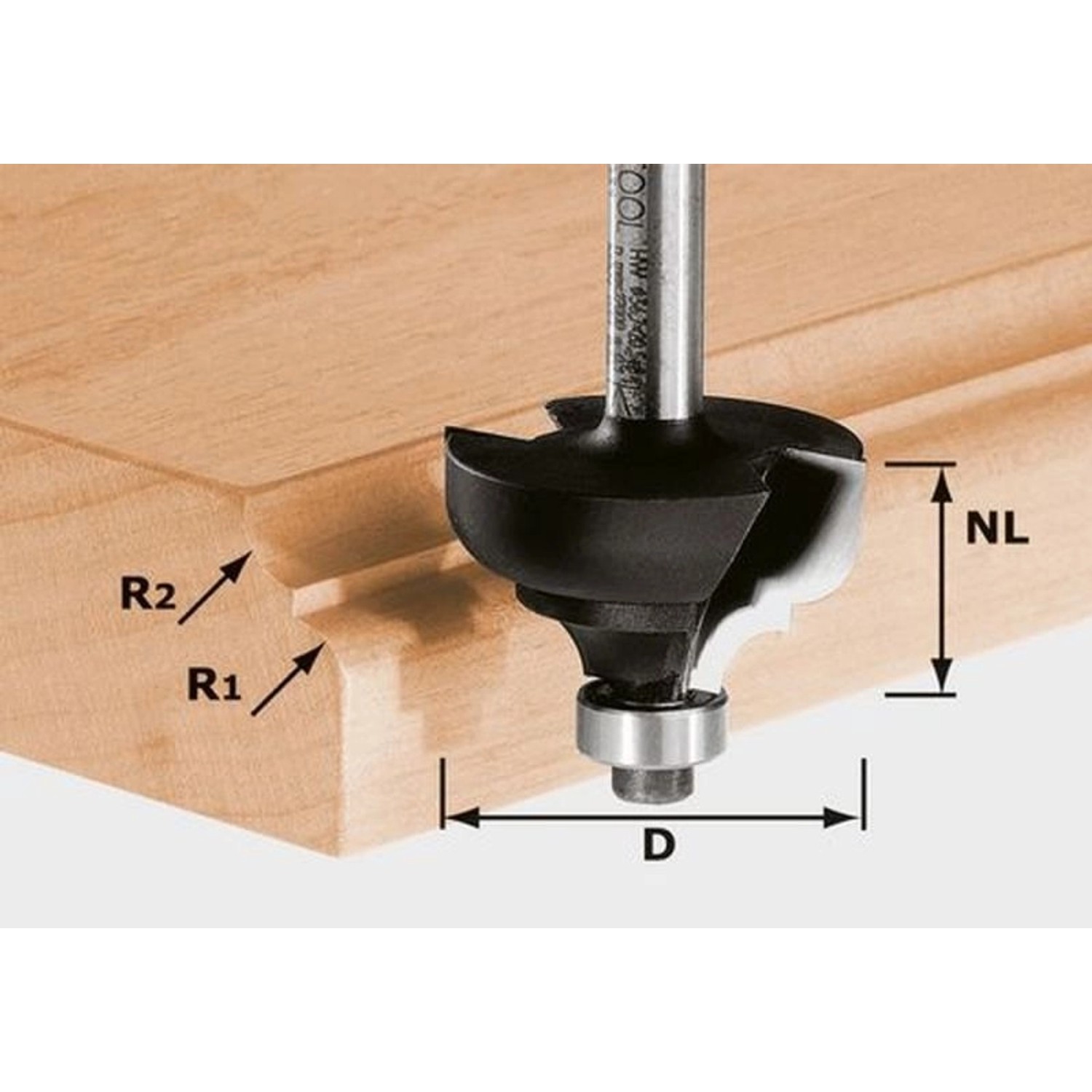 Festool Multiprofilfräser HW S8 D36,7/R6/R6 - 491031 günstig online kaufen