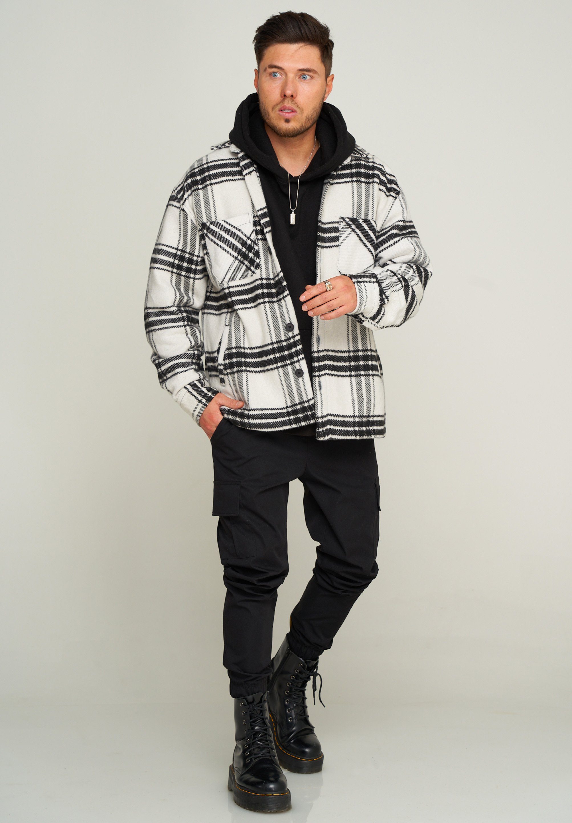 2Y Premium Flanellhemd 2YOTTAWA Oversized Flanell günstig online kaufen