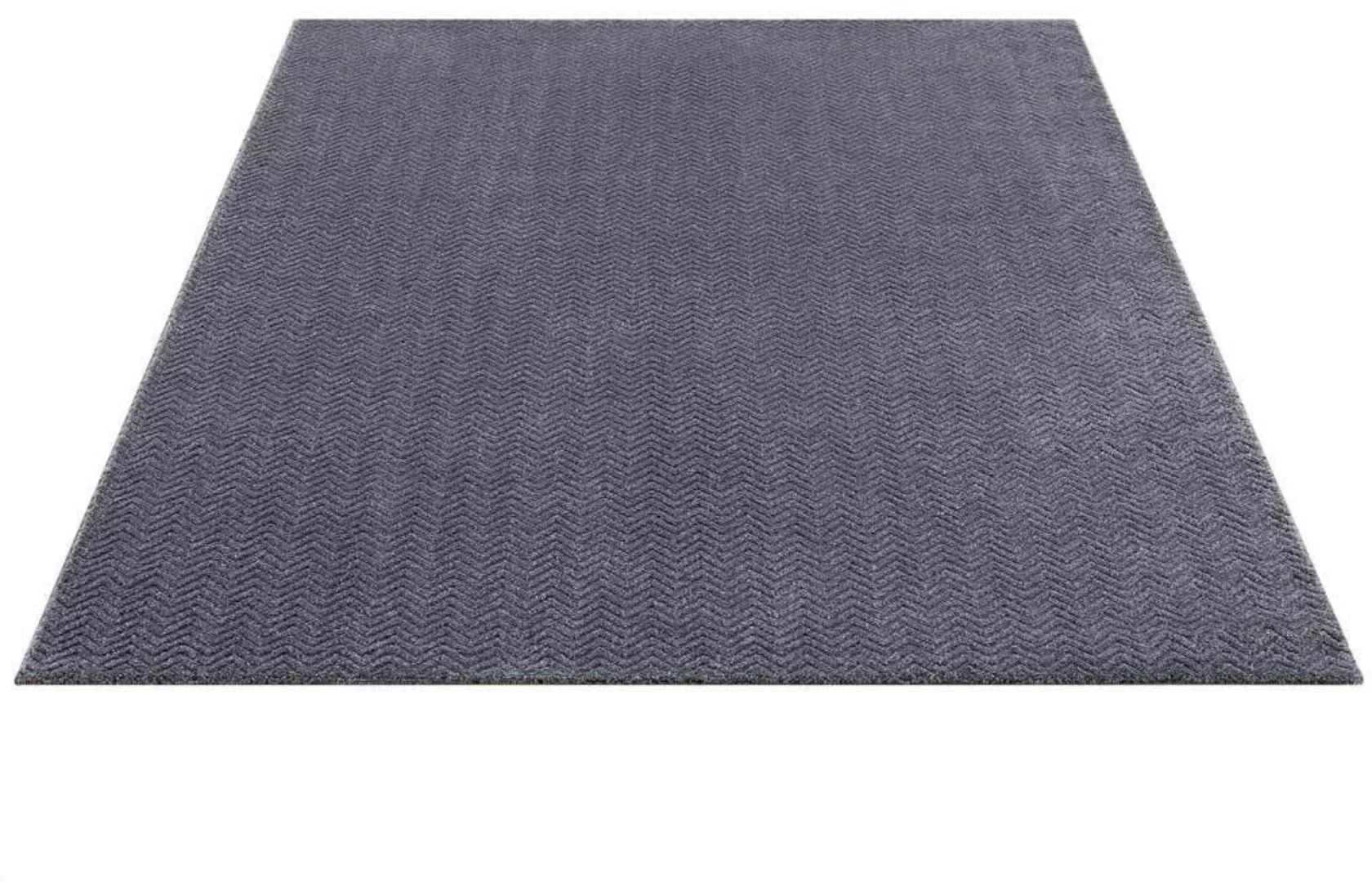 Carpet City Teppich »Friseé-Teppich FANCY805«, rechteckig, 12 mm Höhe, Kurz günstig online kaufen