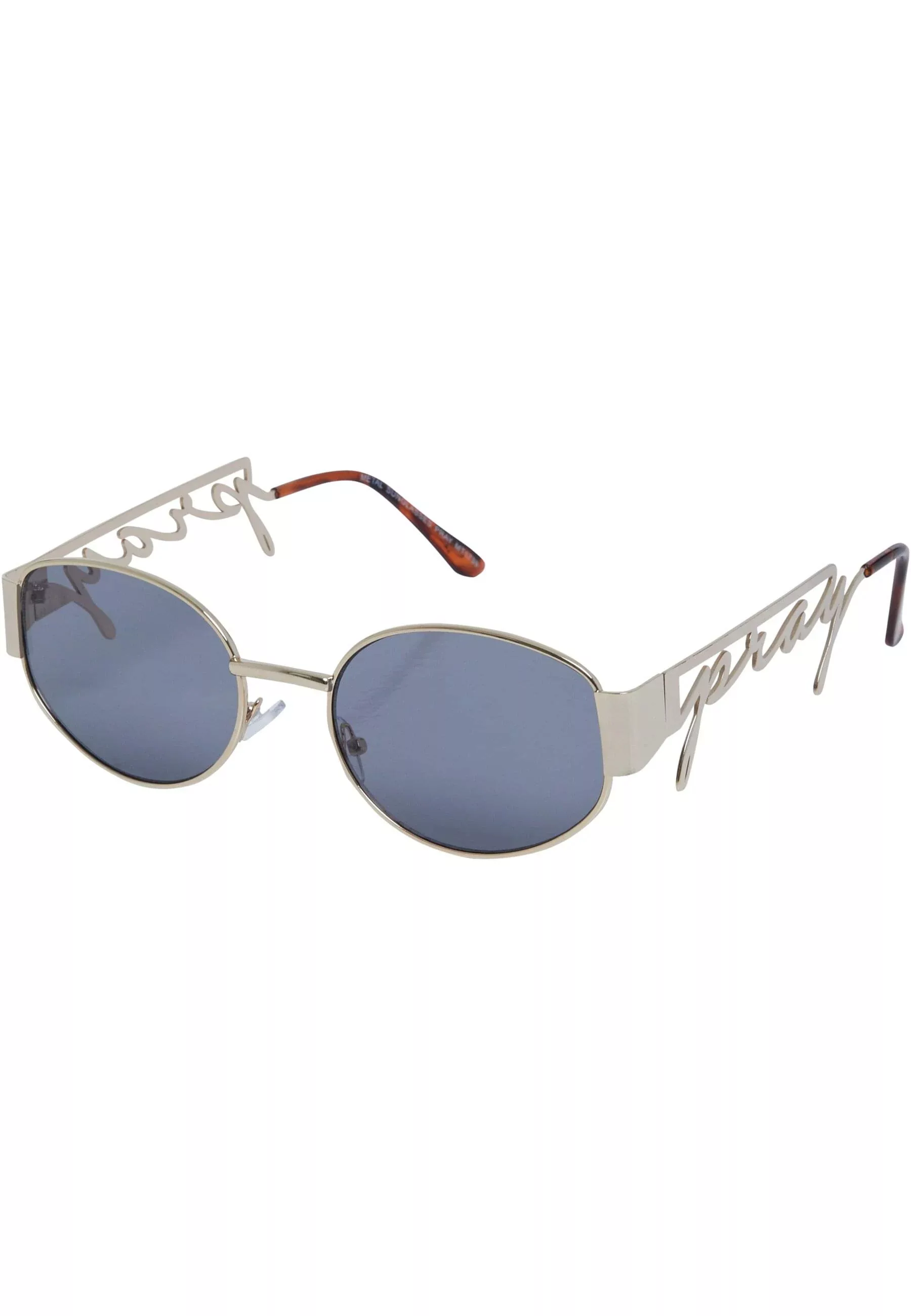 MisterTee Sonnenbrille "MisterTee Unisex Metal Sunglasses Pray" günstig online kaufen