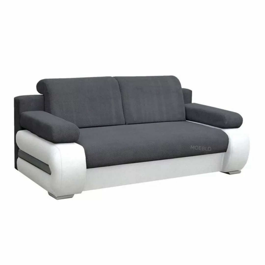 MOEBLO Schlafsofa YORK, Couch für Wohnzimmer, Sofagarnitur Polstersofa Wohn günstig online kaufen