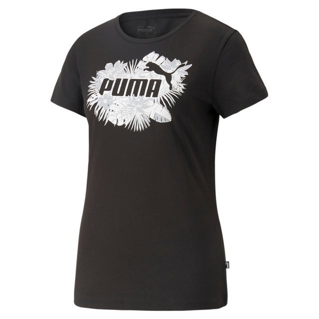 PUMA T-Shirt Puma Damen T-Shirt ESS+ Slim Logo Tee 673691 günstig online kaufen