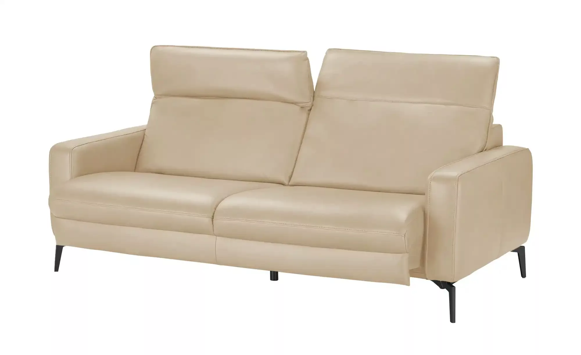 Hukla Einzelsofa  Jona ¦ beige ¦ Maße (cm): B: 214 H: 88 T: 124 Polstermöbe günstig online kaufen