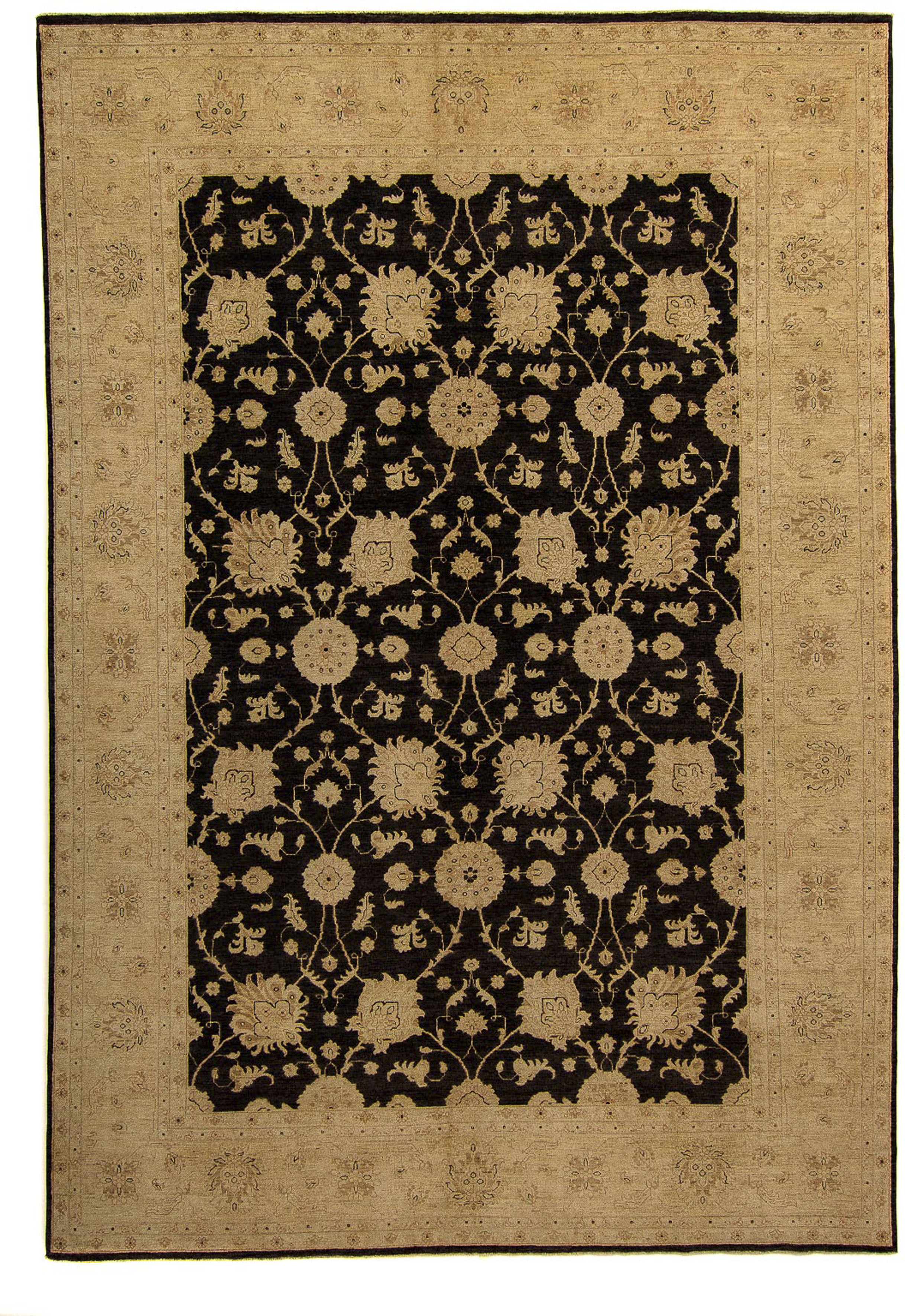 morgenland Orientteppich »Ziegler - 405 x 295 cm - braun«, rechteckig, Wohn günstig online kaufen