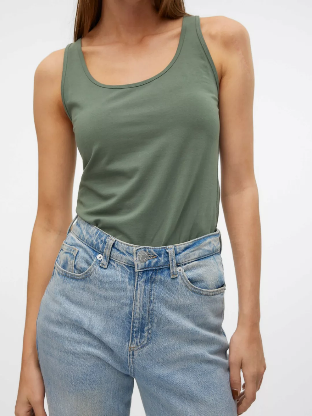 Vero Moda Shirttop "VMLULU LONG TANK TOP JRS GA NOOS" günstig online kaufen